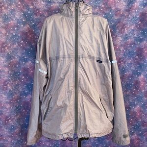 Mauve Windbreaker, y2k size large